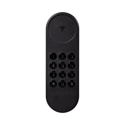 Cerradura inteligente de estilo minimalista moderno para habitación 1 año duración de la batería Tarjeta de memoria compatible