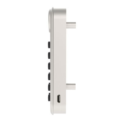 Cerradura de la puerta de cristal teclado electrónico de la taquilla del gabinete con código de contraseña y modo de desbloqueo USB