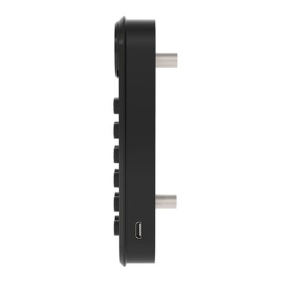 Cerradura de la puerta de cristal teclado electrónico de la taquilla del gabinete con código de contraseña y modo de desbloqueo USB