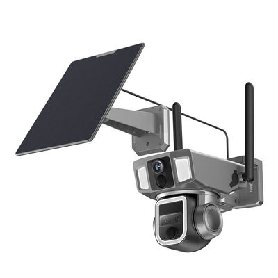 Cámara de seguridad exterior inalámbrica de 4MP con visión nocturna y control de la aplicación NIVIEW
