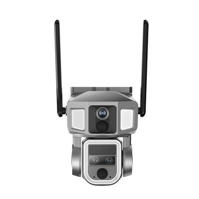 Cámara de seguridad exterior inalámbrica de 4MP con visión nocturna y control de la aplicación NIVIEW