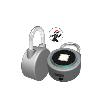 Interfaz USB Procesador de alimentación del gabinete Cerradura digital con App Smart Lock FB50 Pad Lock huella digital