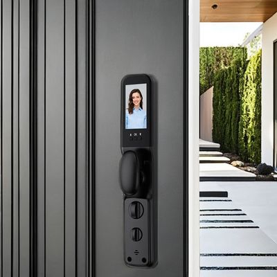 Hotel Smart Door Lock con reconocimiento facial y control APP Alimentado por una batería de 4200mA