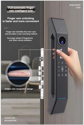 Cerradura de puertas de hotel con reconocimiento facial 3D Desbloqueo remoto y control de APP totalmente automático