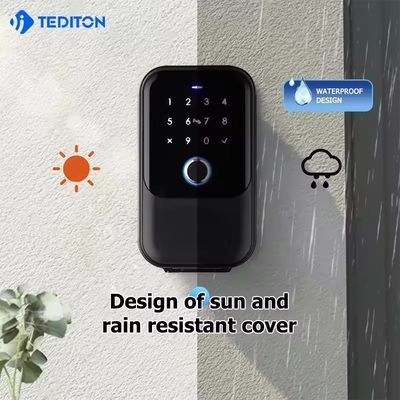 Métodos de desbloqueo Contraseña llave de cerradura Caja de cerradura para puerta de madera / aluminio -20 60 ° C al aire libre IP65 impermeable