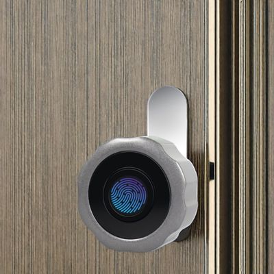 Bloqueo de cámara de red de huellas dactilares Bluetooth para almacenamiento de datos en la nube Accesorio de gabinete de puertas de cristal