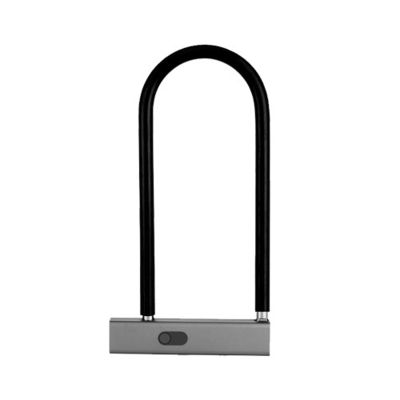 Impresión digital Smart U Lock para Bicicleta Bicicleta Motocicleta Puerta de vidrio aleación de zinc pesada