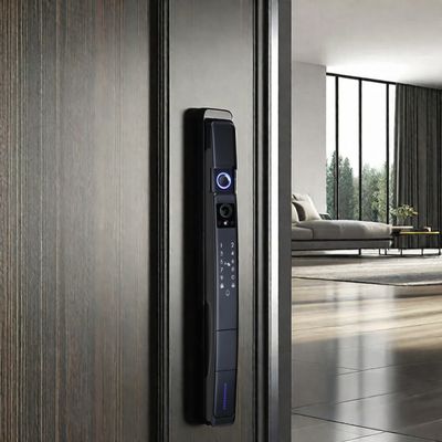 Experiencia de seguridad avanzada TUYA Smart Door Lock con reconocimiento facial 3D y cámara