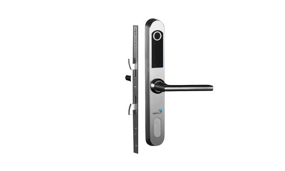 Cerradura inteligente de acero inoxidable para el hogar contraseña de huella digital WiFi cerradura de puerta de acero todo en uno