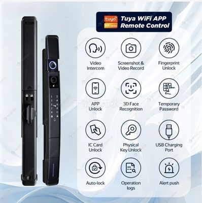 Mejore la seguridad de su hogar con Tuya TT Smart Lock 3D Facial Recognition e Intercom