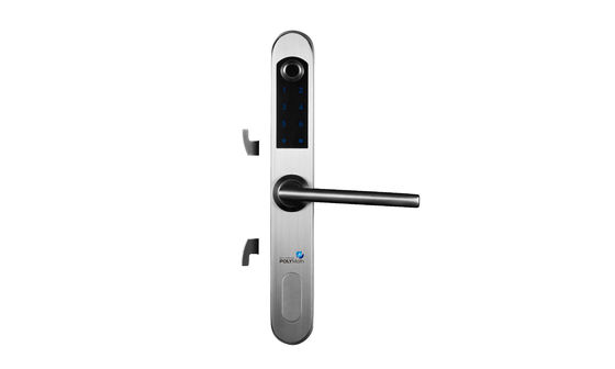 Cerradura inteligente de acero inoxidable para el hogar contraseña de huella digital WiFi cerradura de puerta de acero todo en uno