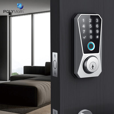Fácil instalación Wi-Fi Reset magnético cerradura inteligente con TUYApp y reconocimiento de huellas dactilares