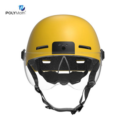 Función de ciclismo inteligente ABS EPSLENS PC Casco de concha para cámara de acción de bicicleta HD 1080p