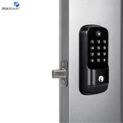 Cerradura de puerta inteligente sin llave con cerradura de huellas digitales controlada por Wifi estándar estadounidense