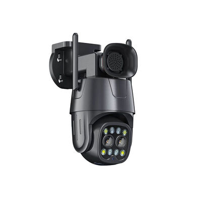 2.8 Cámara IP PTZ de doble lente de 8 mm con detección humana y capacidad de audio de zoom híbrido