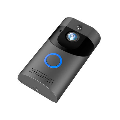 Resolución 1080P Red Wifi Intercomunicador de cámara inalámbrica Smart Tuya Campanilla para vidrio de madera