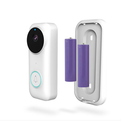 Fácil de instalar Sistema de intercomunicador de teléfono de puerta de vídeo 1080P Wifi blanco Fácil de instalar