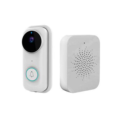 Fácil de instalar Sistema de intercomunicador de teléfono de puerta de vídeo 1080P Wifi blanco Fácil de instalar