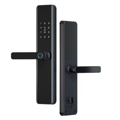 Cerradura de puertas de madera directa con huellas digitales inteligentes con características impermeables y antirrobo