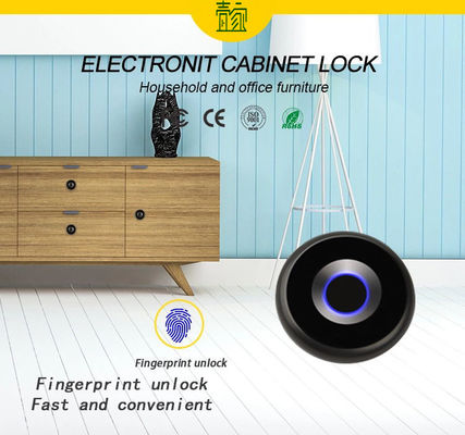 Cerradura inteligente sin llave Caja de muebles cajón escritorio Desbloqueo electrónico de huellas digitales para oficina