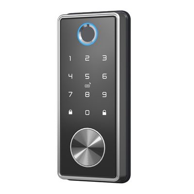 Cerradura inteligente de puertas de madera con código Tuya y tecnología de reconocimiento de huellas dactilares