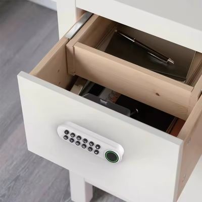 Cerradura de gabinete inteligente de puerta de cristal con red de dientes azules y RFID sin llave electrónica