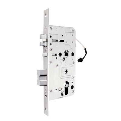 Cerradura de puerta inteligente de seguridad con llave europea en acero inoxidable 304 personalizada por Polymath