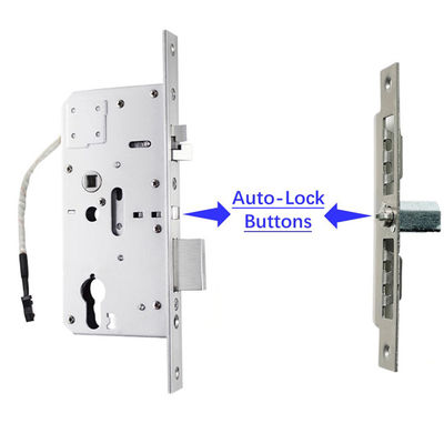 Estándar de alta seguridad Mortise para el cuerpo de bloqueo de huellas digitales inteligentes de acero inoxidable