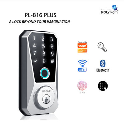 Asegure su hogar con Polymath Wifi Smart Deadbolt Cerradura de la puerta -25-60C Temperatura de trabajo
