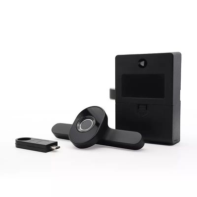 Conveniente cerradura del armario de archivos biométricos con opciones de almacenamiento de datos de tarjetas de memoria