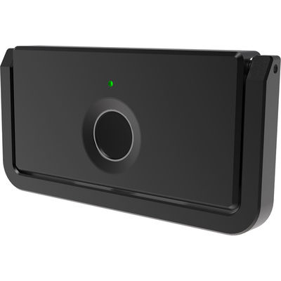POLYMATH Cerradura de gabinete de huellas digitales biométricas negras La elección perfecta para puertas de madera