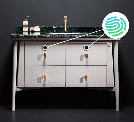 Casa Oficina Biométrica Inteligente Muebles de caja sin llave de huella digital abierta única Cerradura de cajón
