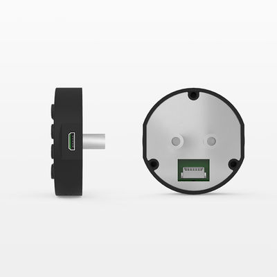 Cerradura de cajón de contraseña electrónica de apertura libre para armario de cama de puerta de cristal en negro