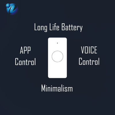Estilo minimalista Controller de interruptor de alimentación inalámbrico WiFi para el hogar inteligente 1A Temperatura máxima de funcionamiento de la corriente -10C-55C