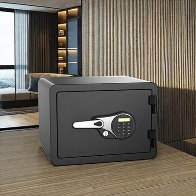 Cerradura digital Mini caja fuerte para almacenamiento de dinero a prueba de fuego en estilo de lujo