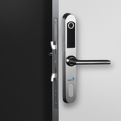 Gestión de seguridad WiFi código PIN digital de huellas digitales Cerradura de puerta inteligente de acero inoxidable para apartamento de hotel