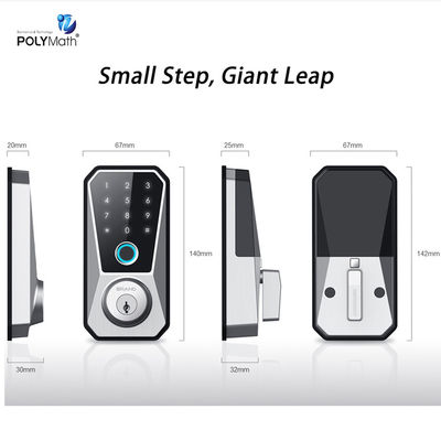 Conveniente bloqueo de puertas de red Bluetooth de huella digital para hogares y oficinas inteligentes
