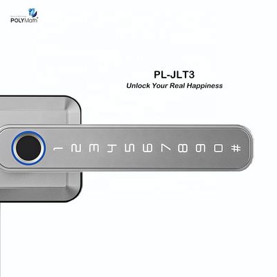 Aplicación WiFi Puerta inteligente Cerradura electrónica con mango de huella digital Cerradura Tuya TT a prueba de agua