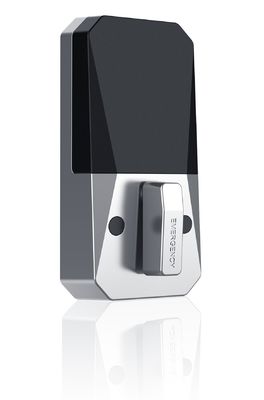 Método de desbloqueo Código de tarjeta clave huella dactilar Cerradura de puerta WiFi más caliente para apartamentos