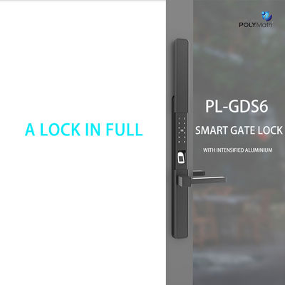 Aplicación Tuya Wi-Fi digital sin llave e impermeable Cerradura de puerta inteligente Mano de huella digital biométrica