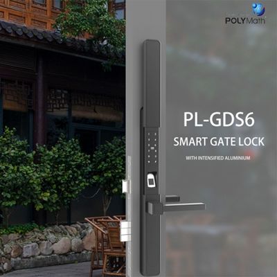 Aplicación Tuya Wi-Fi digital sin llave e impermeable Cerradura de puerta inteligente Mano de huella digital biométrica
