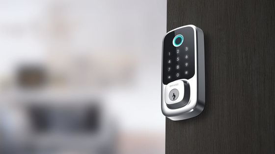 Cerradura de puertas exteriores con llave de seguridad inteligente y función de tarjeta de memoria