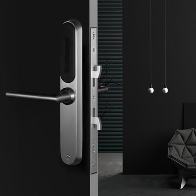 Cerradura de puerta de cristal de huella digital biométrica de acero inoxidable impermeable para puertas corredizas