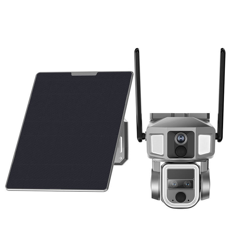 Cámara de seguridad exterior inalámbrica de 4MP con visión nocturna y control de la aplicación NIVIEW