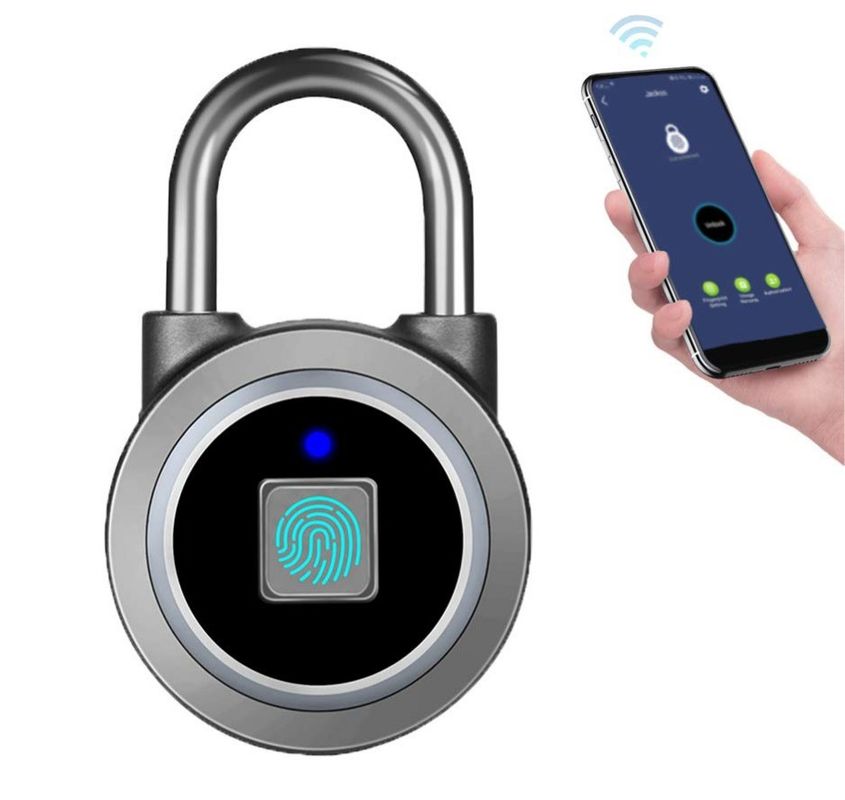 Interfaz USB Procesador de alimentación del gabinete Cerradura digital con App Smart Lock FB50 Pad Lock huella digital