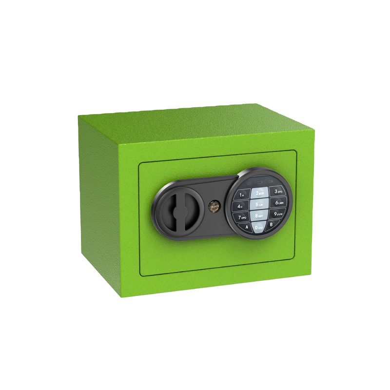 Escudo de dinero en efectivo con llave pequeña Escudo de acceso con código PIN digital portátil Escudo de seguridad para la oficina del hotel en casa