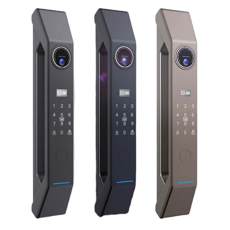 Cerradura de puertas de hotel con reconocimiento facial 3D Desbloqueo remoto y control de APP totalmente automático