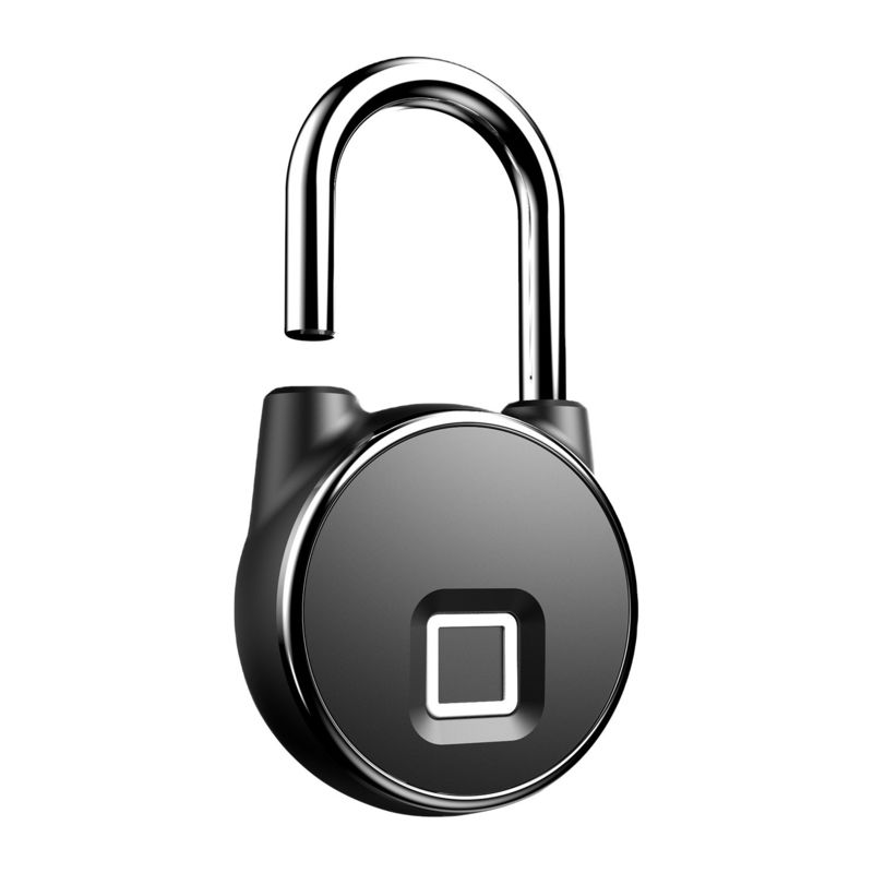 180mAh 3.7V Batería de litio Bluetooth de trabajo pesado Cerradura inteligente de huellas dactilares para puerta