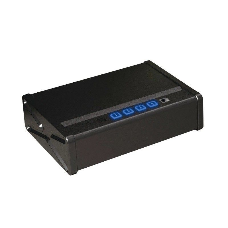 Caja de seguridad de huellas digitales biométricas sin llave caliente para el hogar y la oficina espesor de la puerta 2,5 mm
