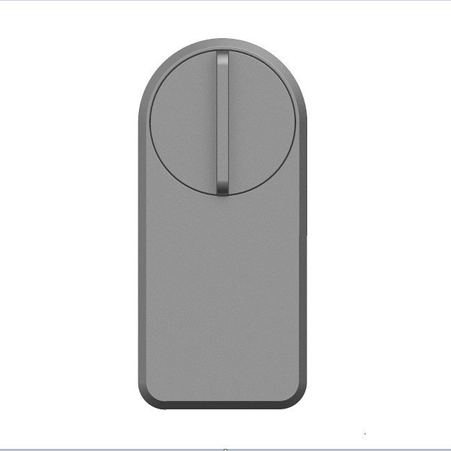Zinc de aleación Tuya aplicación Wifi contraseña inalámbrica cerradura de puerta de dientes azules inteligentes para 95% de puertas